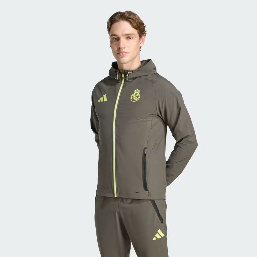 JV5322 - Giacche - Antivento - Adidas - K_WAY - Real Madrid - Uomo - Allenamento - Vaiggio