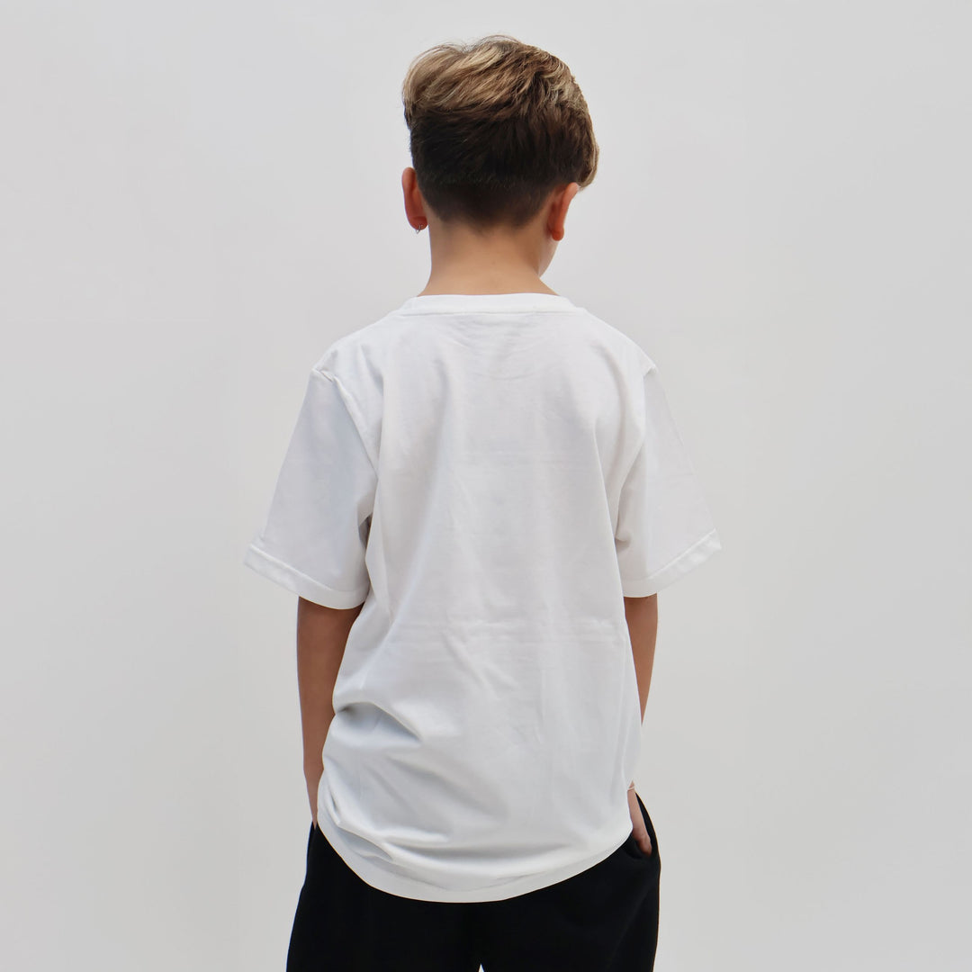FW25K058 - T-Shirt e Polo - Bambini - Kids - DS2 - DSQUARED2 - DROP SEASON 2 - MAXI-LOGO FASCIATO - Autunno/Inverno 2025
