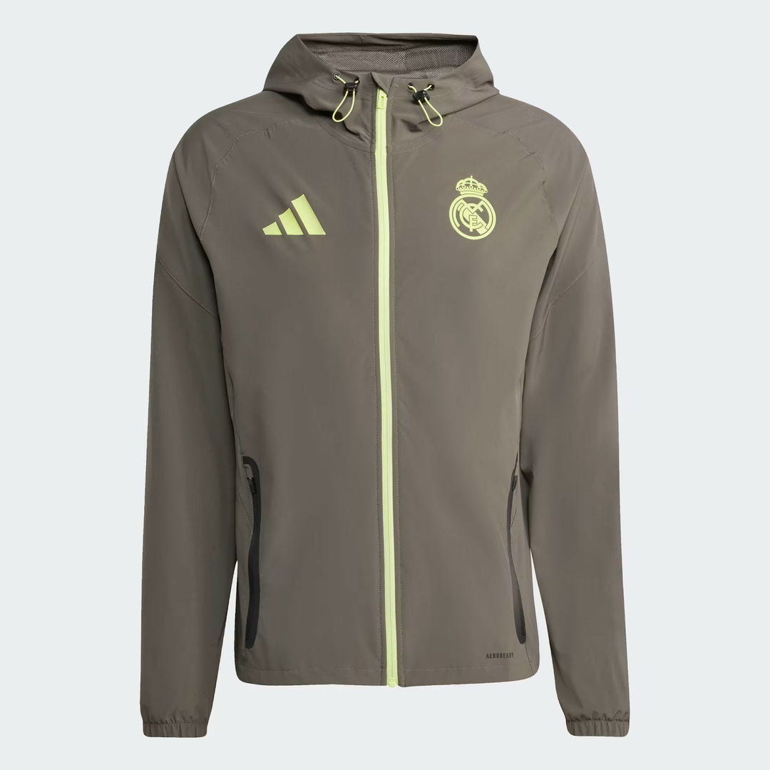 JV5322 - Giacche - Antivento - Adidas - K_WAY - Real Madrid - Uomo - Allenamento - Vaiggio
