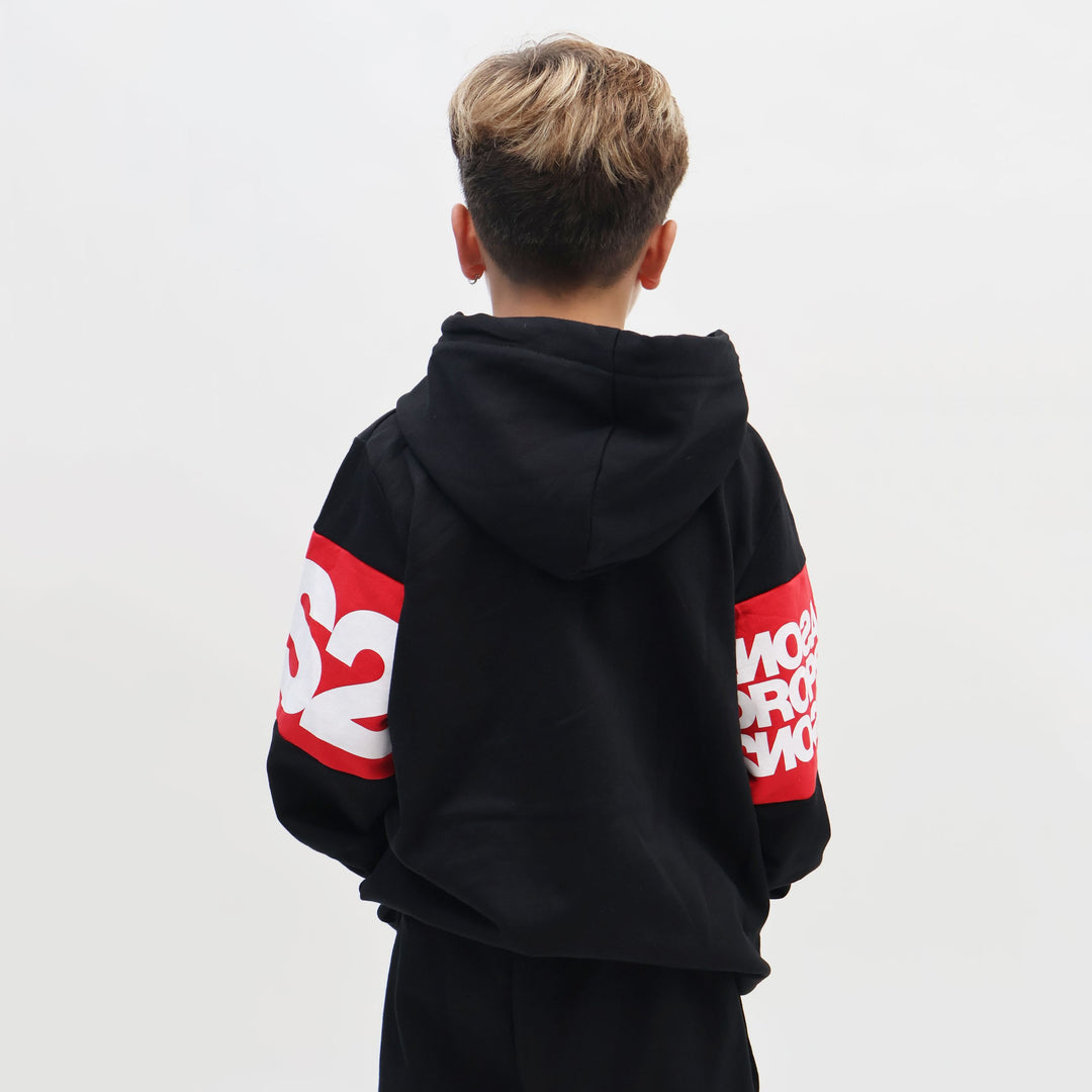 FW25K060 - Abbigliamento - Felpe - Bambini - Con Zip & Cappuccio - DS2 - DROP SEASON 2 - Autunno/Inverno 2025