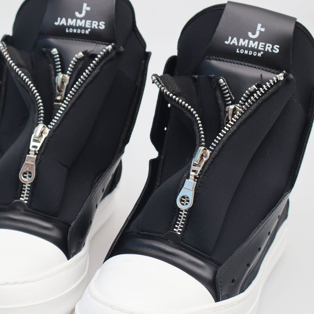 TORE TOTAL - Scarpe - Unisex - Sneakers - THEATER - JAMMERS TORE - High-Top - Neoprene - Zip Frontale - Autunno/Inverno - Look Futuristico