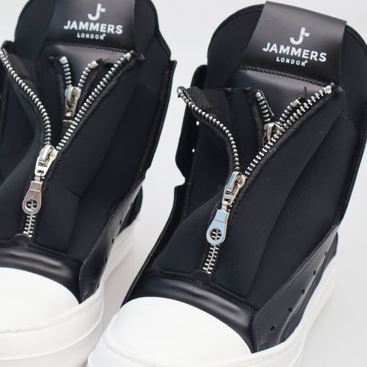 TORE TOTAL - Scarpe - Unisex - Sneakers - THEATER - JAMMERS TORE - High-Top - Neoprene - Zip Frontale - Autunno/Inverno - Look Futuristico