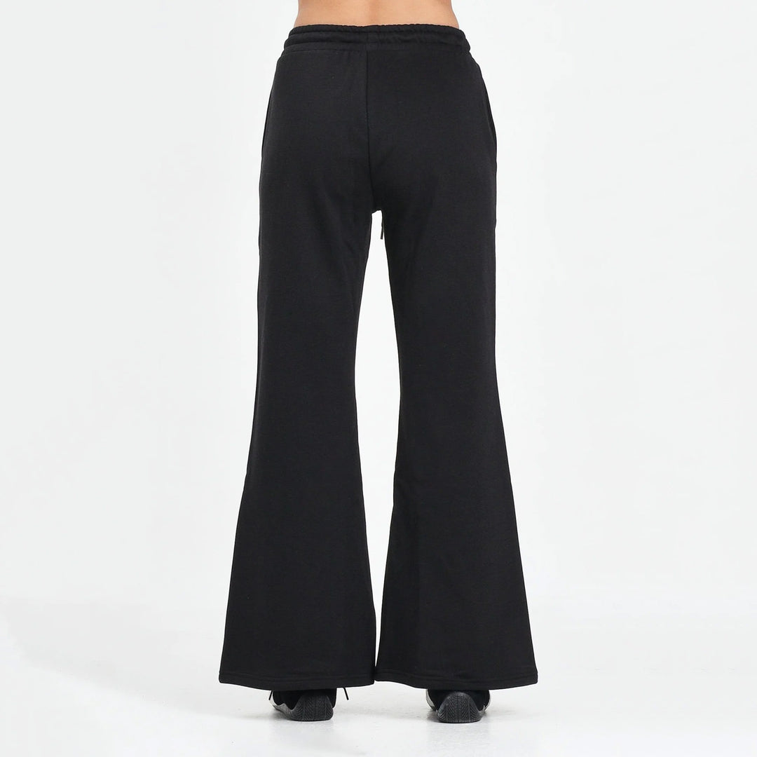 633010 - Pantaloni - PUMA - HER COMFORT - WIDE LEG - Nero Da Donna - Look Versatile -