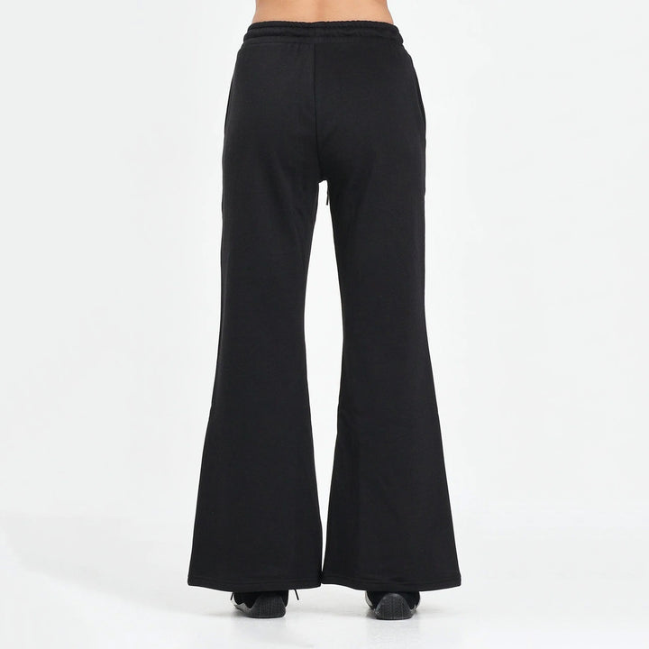 633010 - Pantaloni - PUMA - HER COMFORT - WIDE LEG - Nero Da Donna - Look Versatile -