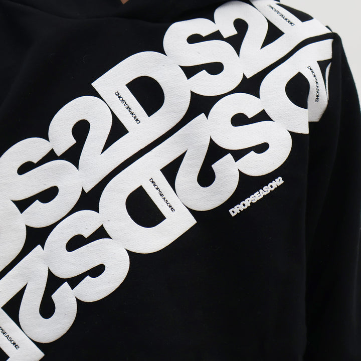 FW25K006 - Felpe - DS2 - DSQUARED2 KIDS - Bambini - MAXI-LOGO DIAGONALE - Streetwear