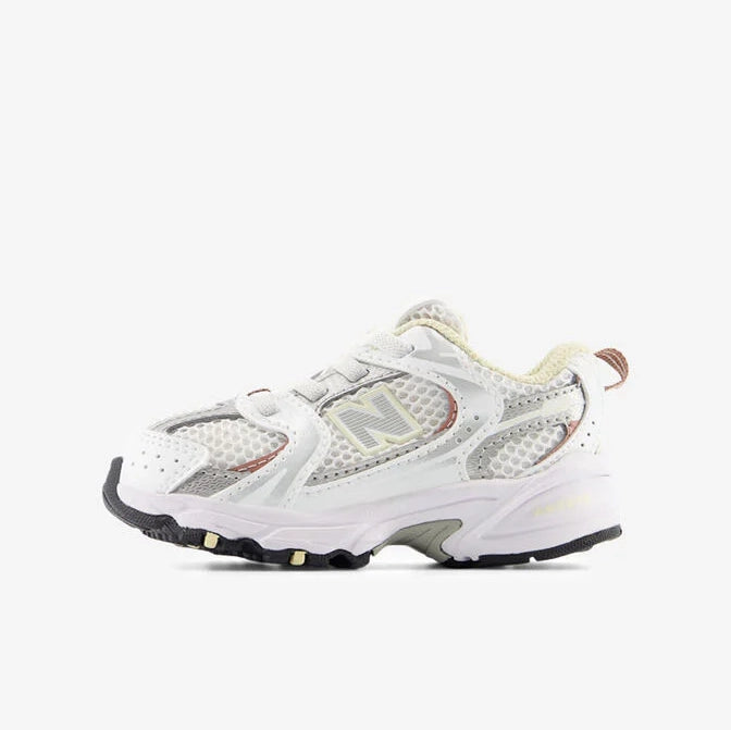 IZ530GA - Scarpe - Sneaker - Bambini - Autunno/Inverno - NEW BALANCE 530 - Bianco Argento - Anni 90/2000 - Stile Retrò Running
