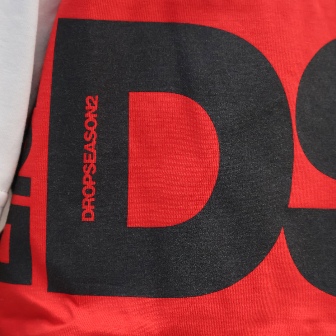 FW25K058 - T-Shirt e Polo - Bambini - Kids - DS2 - DSQUARED2 - DROP SEASON 2 - MAXI-LOGO FASCIATO - Autunno/Inverno 2025