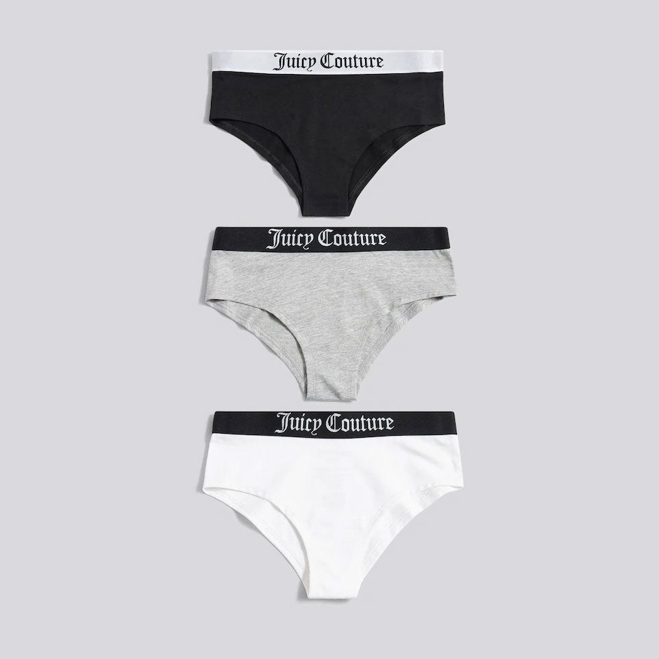 JBX5824 - Intimo - Juicy - Couture - Set 3 Slip - Classico - Sportivo
