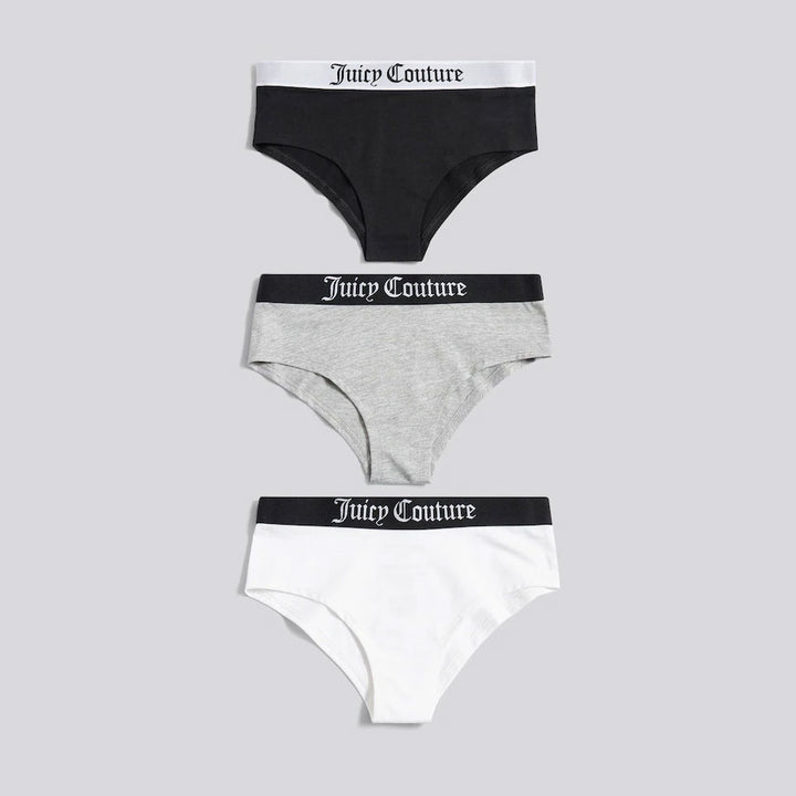 JBX5824 - Intimo - Juicy - Couture - Set 3 Slip - Classico - Sportivo