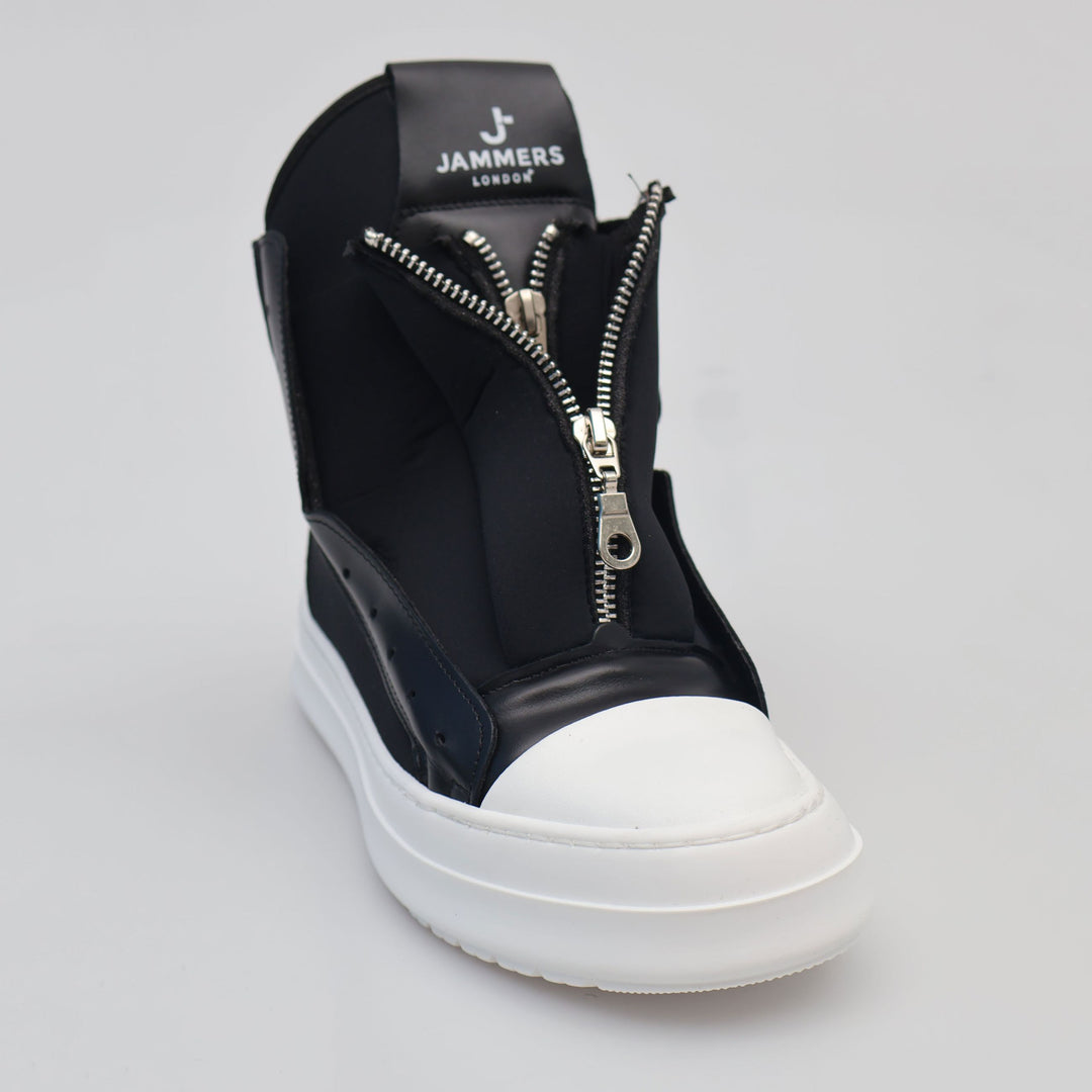 TORE TOTAL - Scarpe - Unisex - Sneakers - THEATER - JAMMERS TORE - High-Top - Neoprene - Zip Frontale - Autunno/Inverno - Look Futuristico