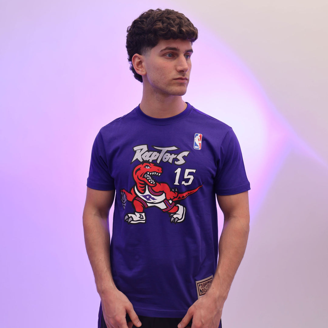 BMTRINTL1074-TRAVCPURP - T-Shirt e Polo - Mitchell & Ness