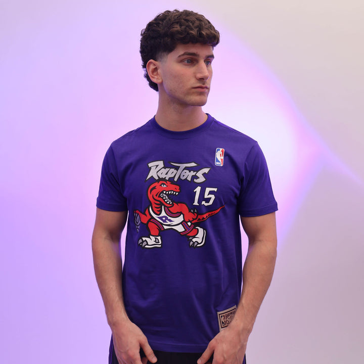 BMTRINTL1074-TRAVCPURP - T-Shirt e Polo - Mitchell & Ness