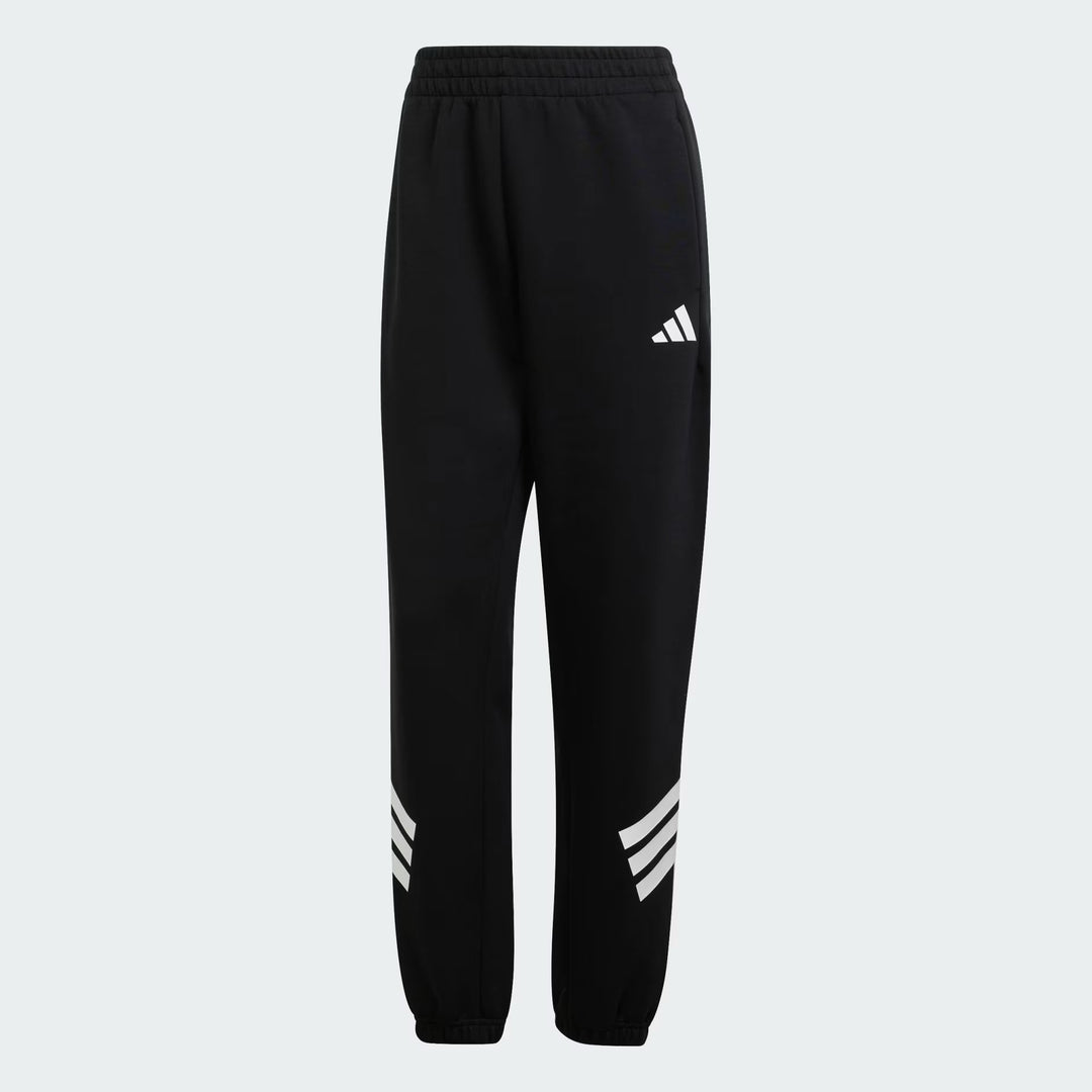 JC5454 - Pantaloni - Donna - ADIDAS - FUTURE ICONS 3-STRIPES - Badge of Sport - Black/White - Jogger - Look Sportivo/Grintoso/Casual - Autunno/Inverno