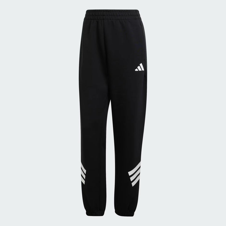 JC5454 - Pantaloni - Donna - ADIDAS - FUTURE ICONS 3-STRIPES - Badge of Sport - Black/White - Jogger - Look Sportivo/Grintoso/Casual - Autunno/Inverno