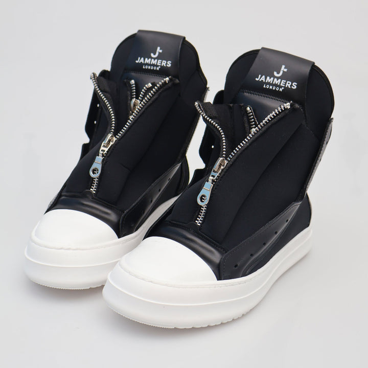 TORE TOTAL - Scarpe - Unisex - Sneakers - THEATER - JAMMERS TORE - High-Top - Neoprene - Zip Frontale - Autunno/Inverno - Look Futuristico