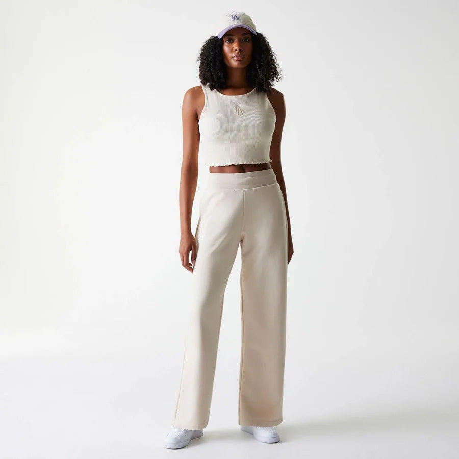 60684428 - Pantaloni - NEW ERA - DODGERS MLB - Tonal - Straight - Leg Pant - Beige - Streetwear
