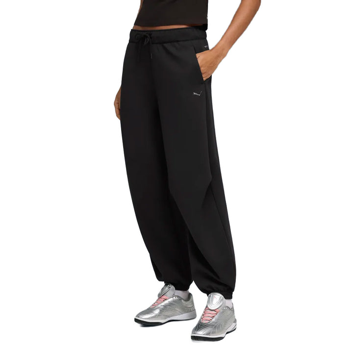 PANTALONI PUMA PUMATECH SENSE DRYCELL 634572 DONNA BEIGE NERO