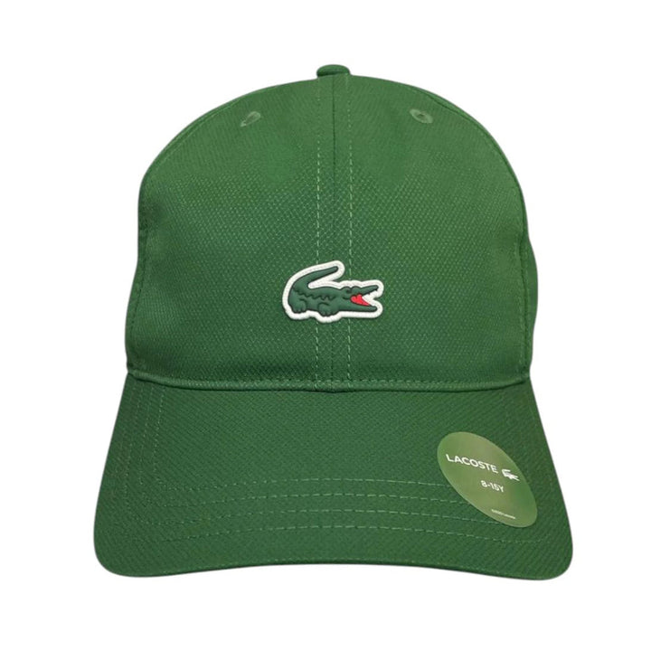CAPPELLINO JUNIOR UNISEX LACOSTE CON COCCODRILLO RICAMATO