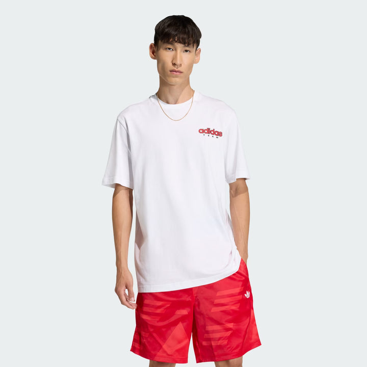 T-SHIRT ADIDAS ORIGINALS TEAM LOGO WHITE