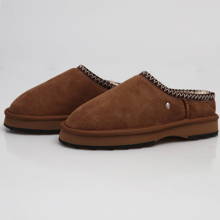 W13179 - Scarpe - Donna - Emu Australia - Vera Pelle Scamosciata - Invernali -  Chestnut - Casual/Iconiche - Stile/Comodita - Autunno/Inverno