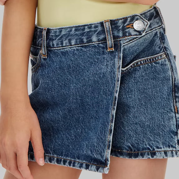 GONNA-PANTALONE BAMBINA CALVIN KLEIN JEANS DENIM LAVATO