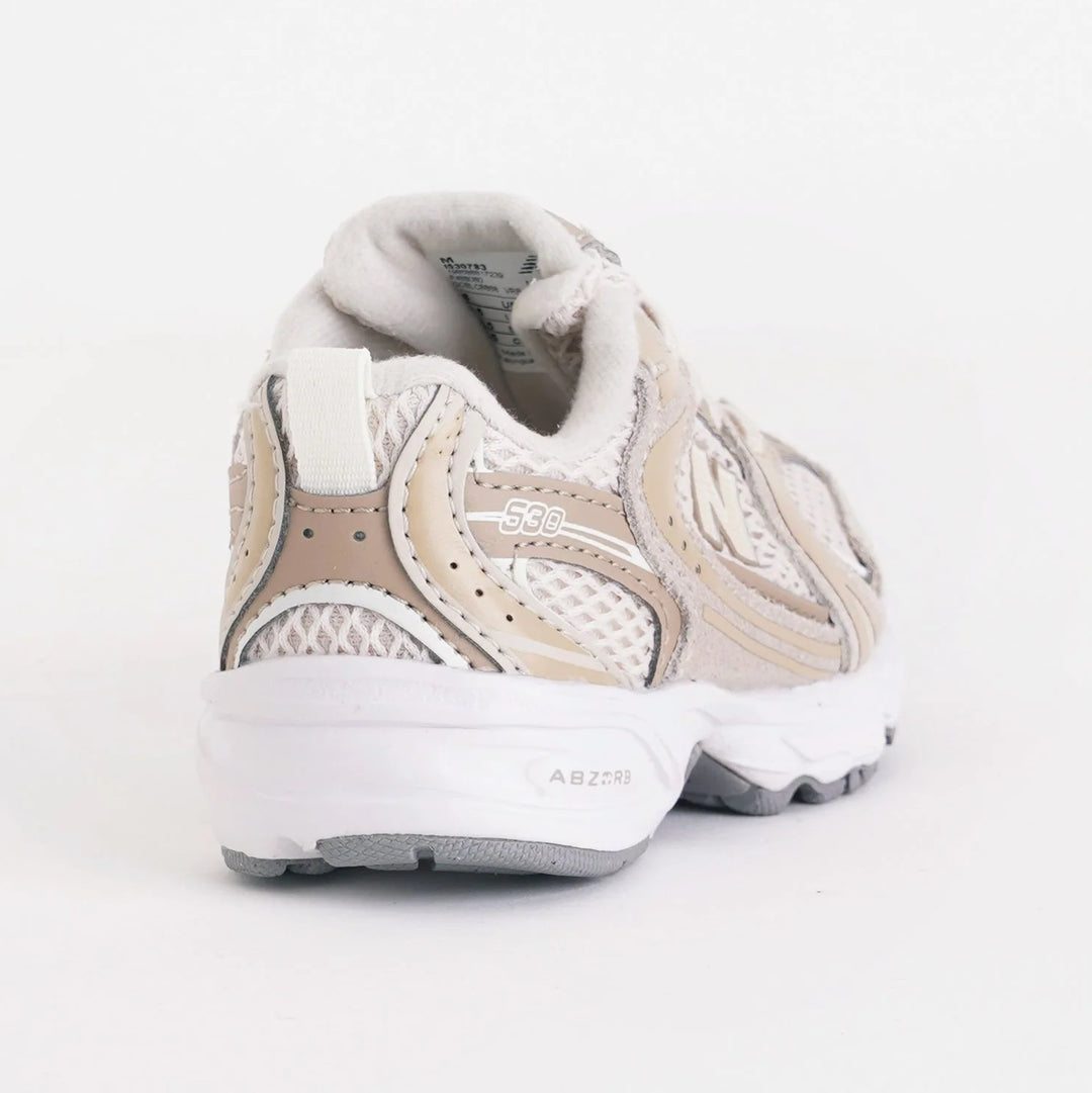 SNEAKERS NEW BALANCE 530 BUNGEE LACE INFANT AVORIO BAMBINI