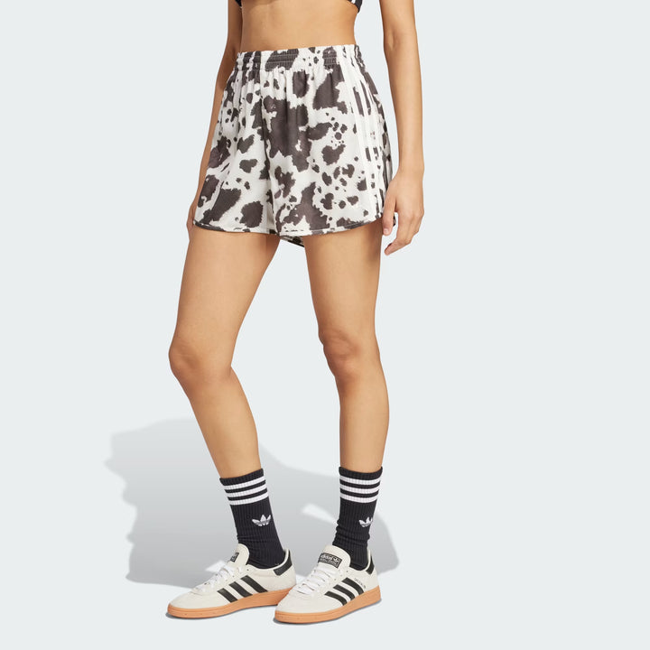PANTALONCINI ADIDAS ORIGINALS SATIN COW PRINT SHORTS