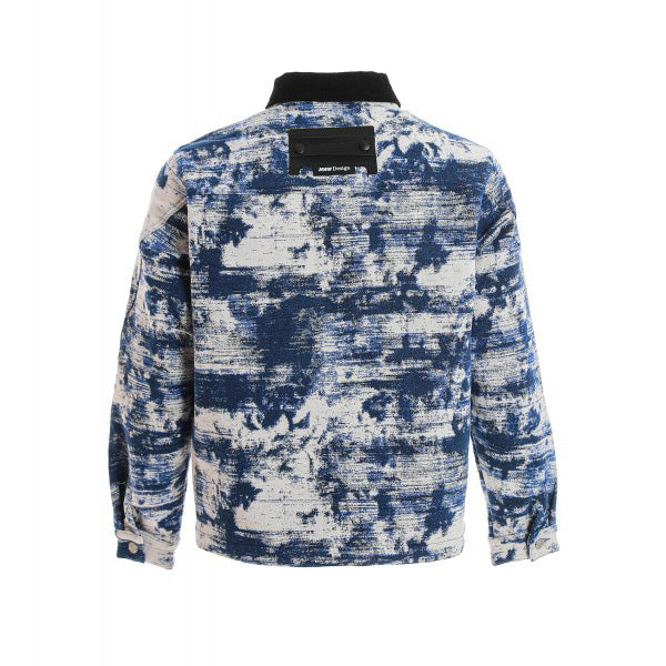 MW093070037 - Giacche - MWM - Unisex - Nero/Blu - Versatile - Minimalista - Design Geometrico - Funzionale/Adattabile - Look Moderno/Dinamico