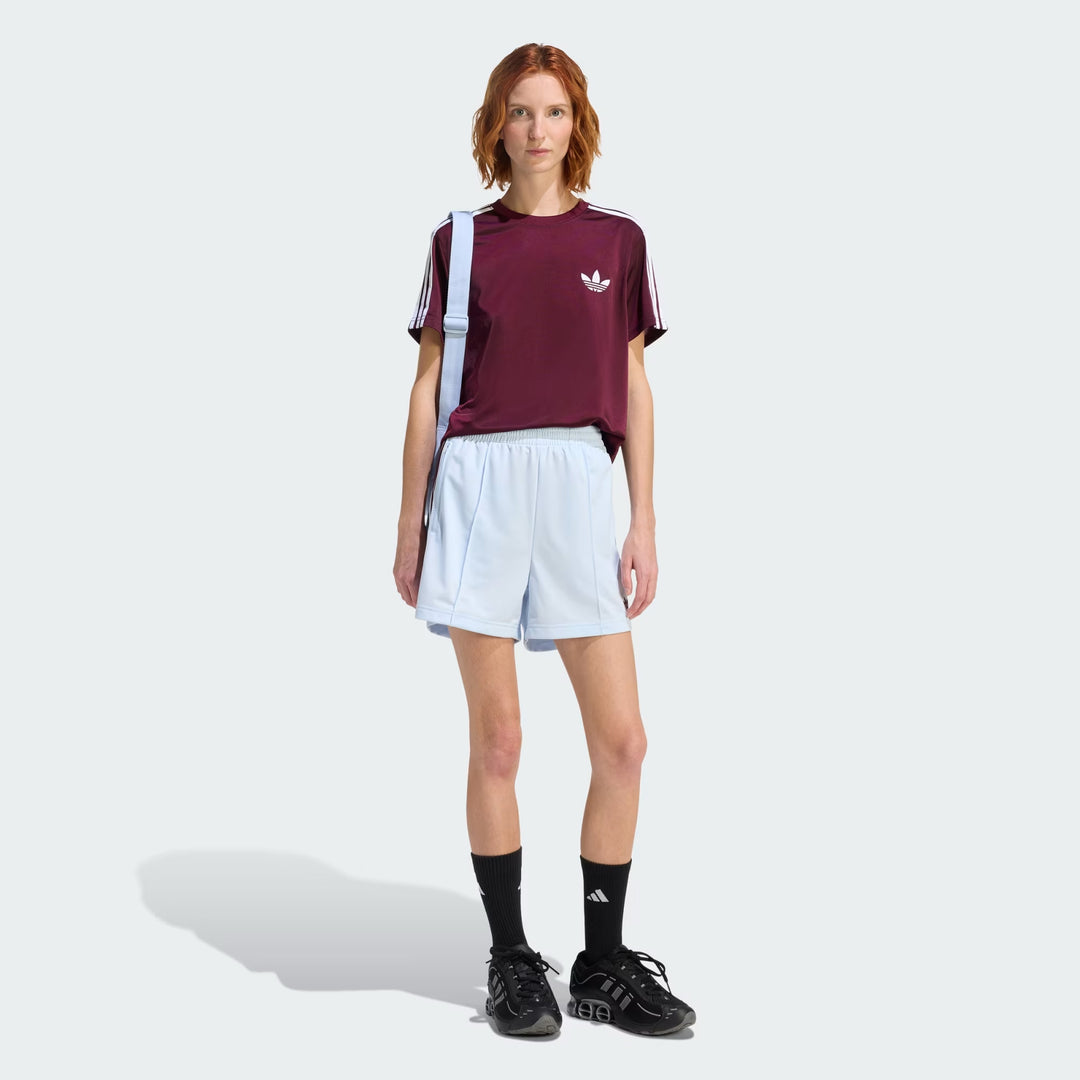 PANTALONCINI DONNA ADIDAS ORIGINALS ADICOLOR FIREBIRD AZZURRI