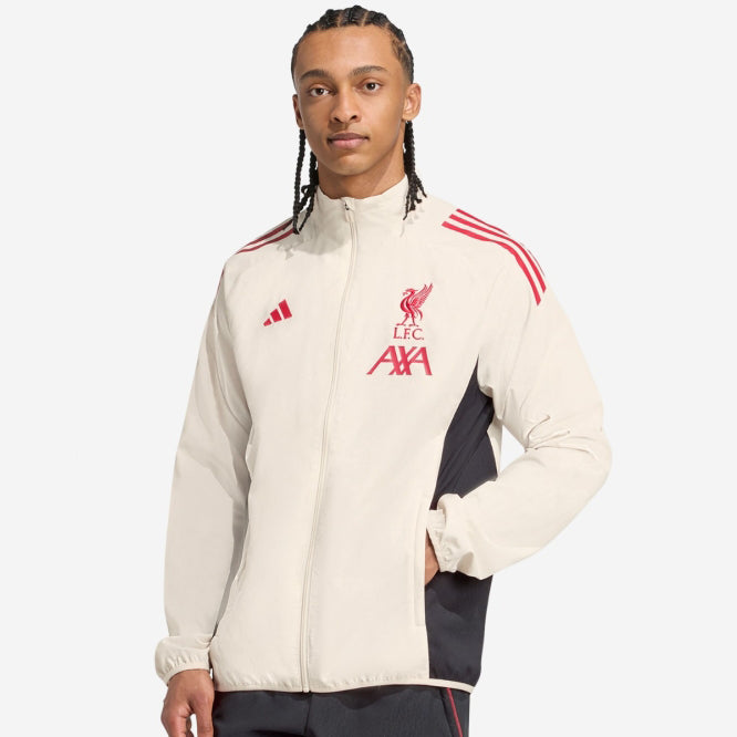 GIACCA UOMO RAPPRESENTANZA ADIDAS LIVERPOOL FC TIRO 25 WONDER WHITE JV6571