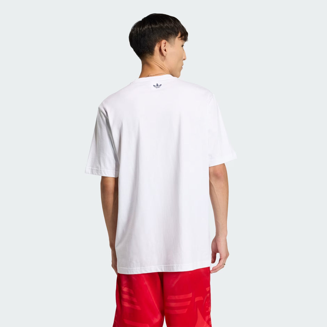 T-SHIRT ADIDAS ORIGINALS TEAM LOGO WHITE