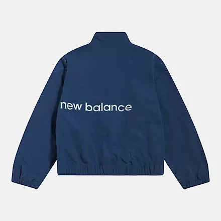 GIACCA TRACK PREMIUM PANELED NEW BALANCE NAVY BAMBINI