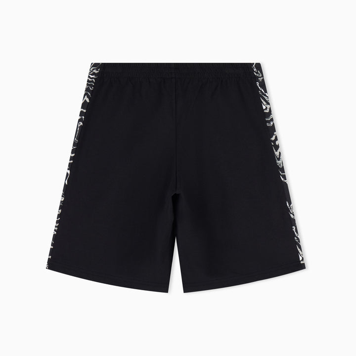 BERMUDA JUNIOR EA7 EMPORIO ARMANI CON BANDE GRAFICHE