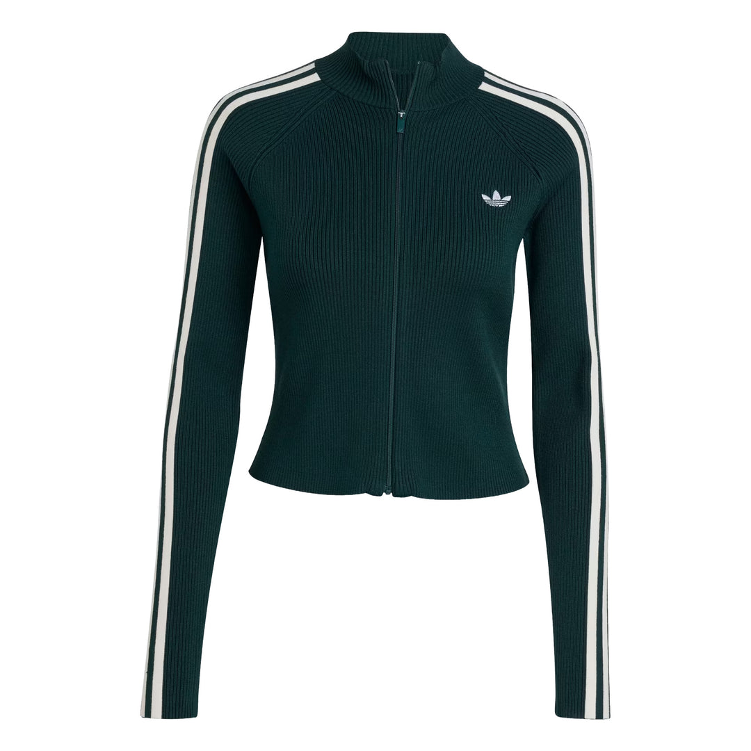 JY2599 - FE - Adidas - ORIGINALS CROPPED RIBBED - Donna - Verde - Stile Moderno - Crop Top -