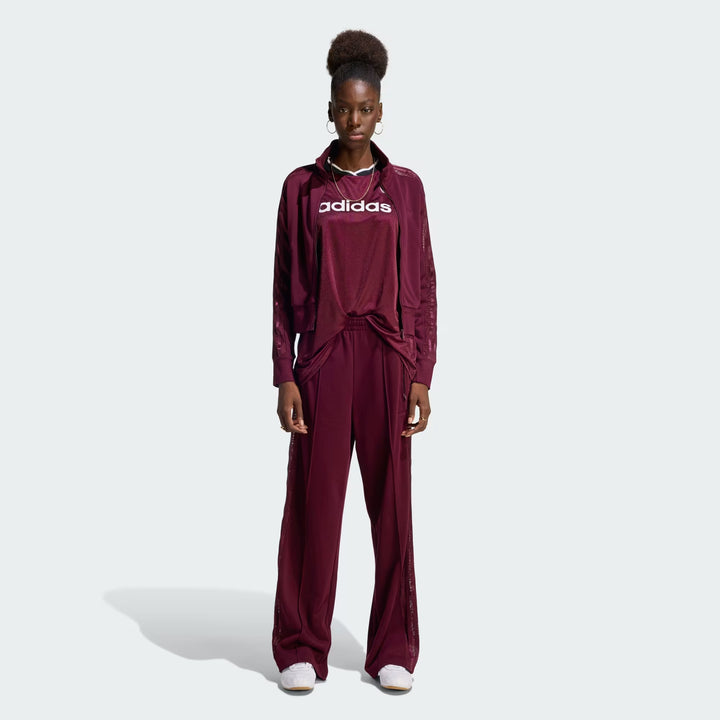 GIACCA ADIDAS ORIGINALS FIREBIRD LACE TRACK TOP BORDEAUX