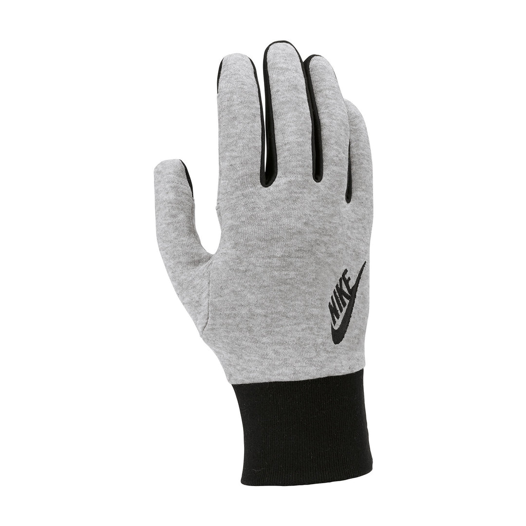 N1007163096 - GUANTI UOMO NIKE CLUB FLEECE 2.0 UOMO GRIGIO MÉLANGE E NERO