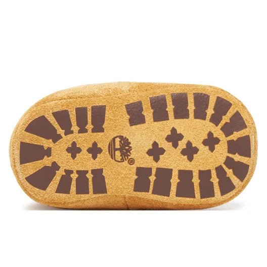 TB0A6H8GEZ01 - TIMBERLAND SCARPINE NEONATO UNISEX CRIB BOOTIE MID – MARRONE/GIALLO