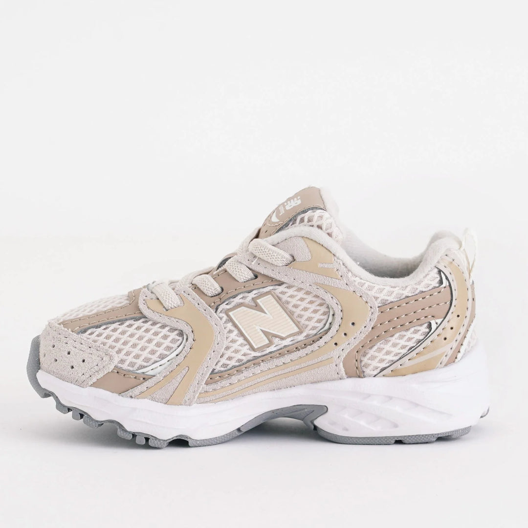 SNEAKERS NEW BALANCE 530 BUNGEE LACE INFANT AVORIO BAMBINI