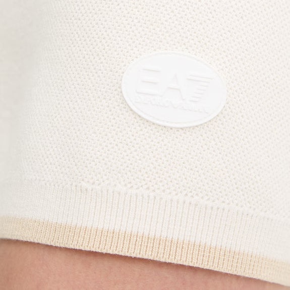 ABITO DONNA EA7 EMPORIO ARMANI SENZA MANICHE BIANCO