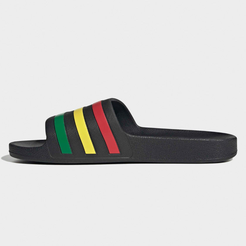 CIABATTE ADIDAS ADILETTE AQUA BLACK/JAMAICA STYLE