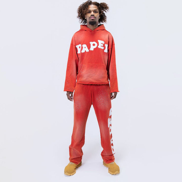 PANTALONI TUTA UOMO PAPER MONEY SP5DER RHINESTONE PUNK V2