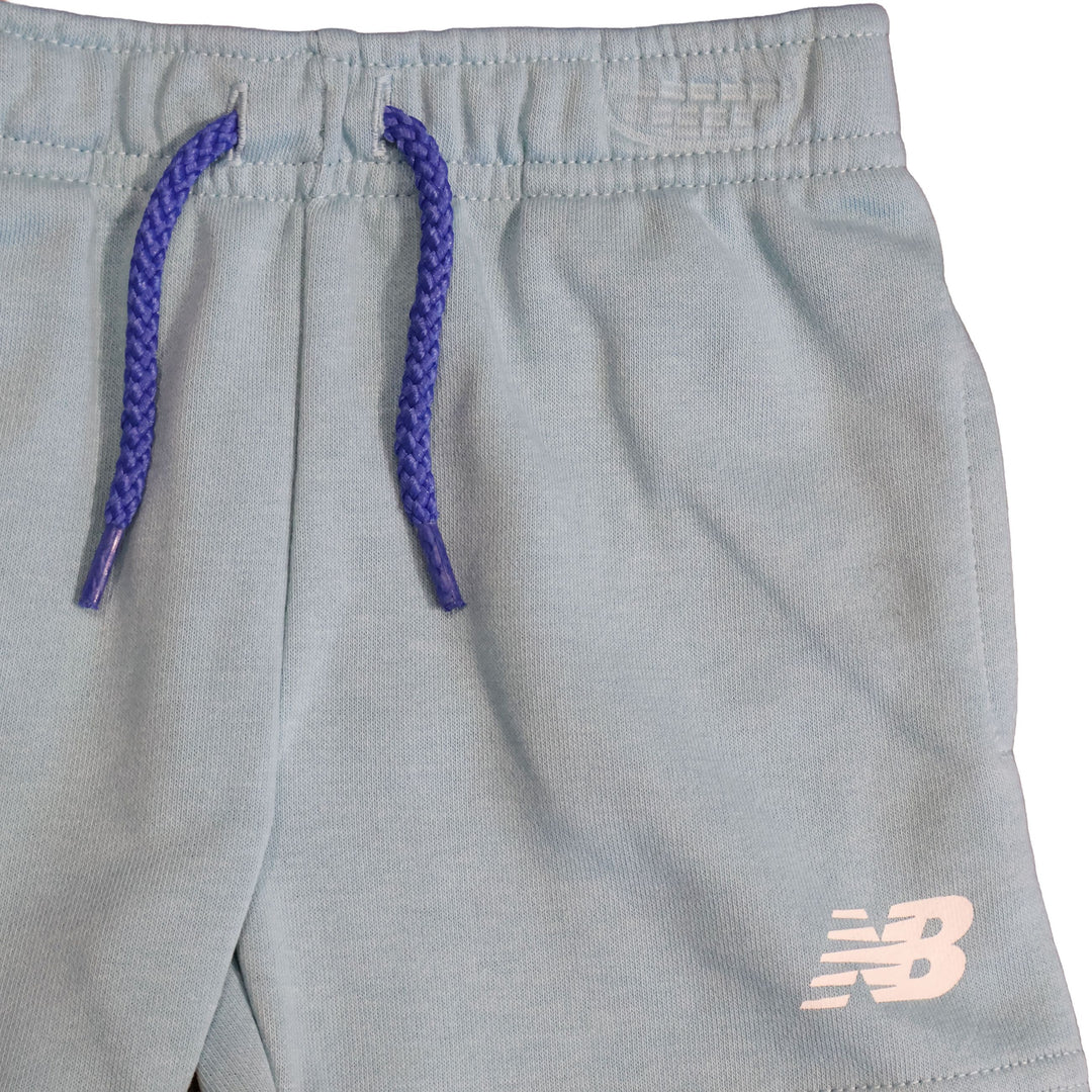 COMPLETINO NEW BALANCE STACKED LOGO TEE & SHORT SET