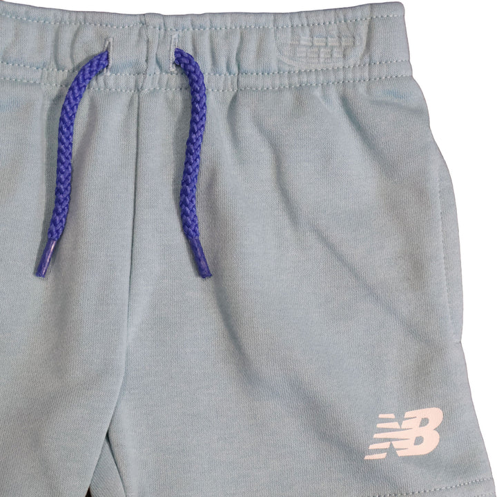 COMPLETINO NEW BALANCE STACKED LOGO TEE & SHORT SET