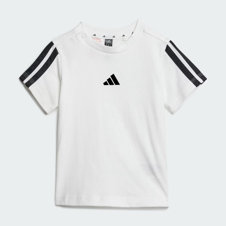 COMPLETINO ADIDAS ESSENTIALS TEE INFANT BIANCO/NERO