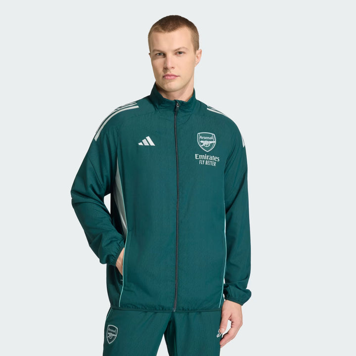GIACCA ADIDAS ARSENAL FC TIRO 25 COMPETITION VERDE UOMO