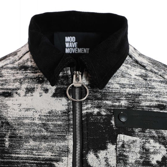 MW093070037 - Giacche - MWM - Unisex - Nero/Blu - Versatile - Minimalista - Design Geometrico - Funzionale/Adattabile - Look Moderno/Dinamico