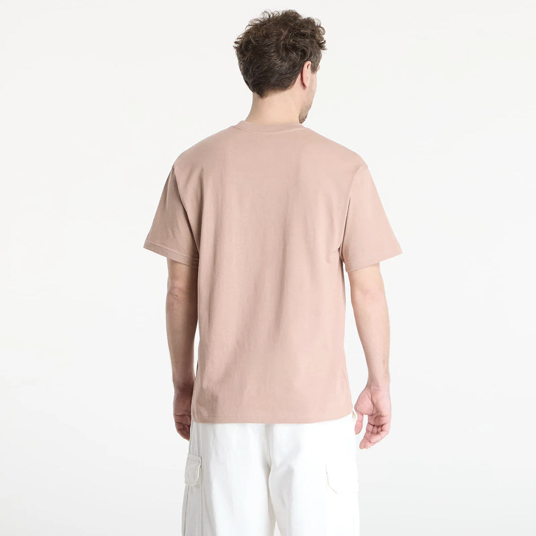 T-SHIRT VANS BLOCKED BOX LOOSE SS WARM TAUPE UOMO VN000RAPE2V1