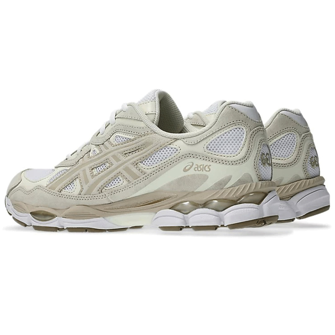 SCARPE SNEAKERS ASICS UOMO GEL-NYC BLACK COFFEE WINTER GARDEN 1203A663 AMMORTIZZAZIONE GEL