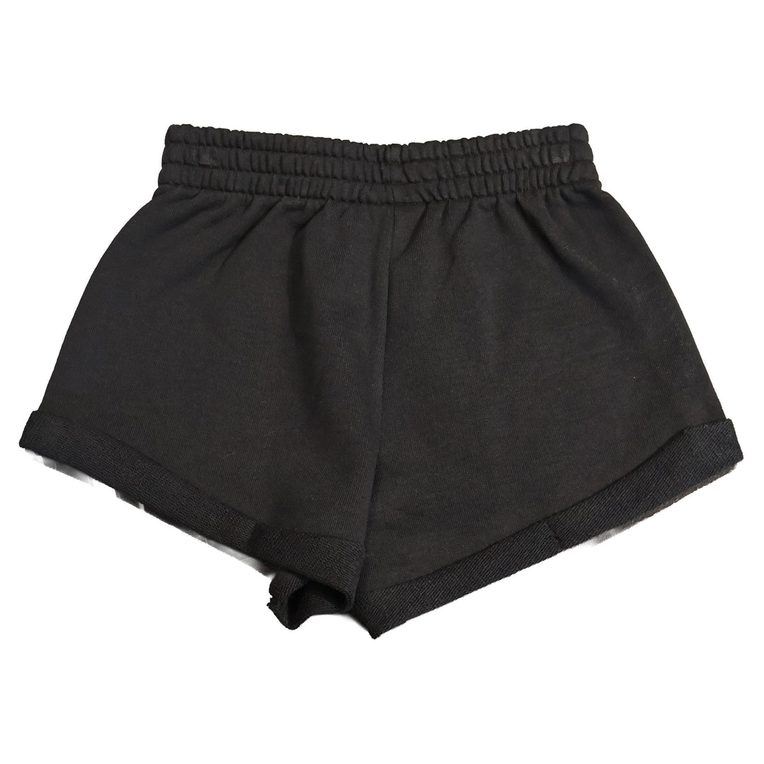 PANTALONCINI MARCELO BURLON COUNTY OF MILAN BLACK JUNIOR