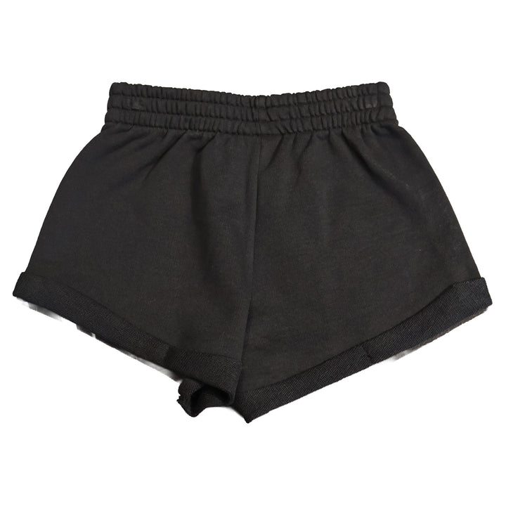 PANTALONCINI MARCELO BURLON COUNTY OF MILAN BLACK JUNIOR